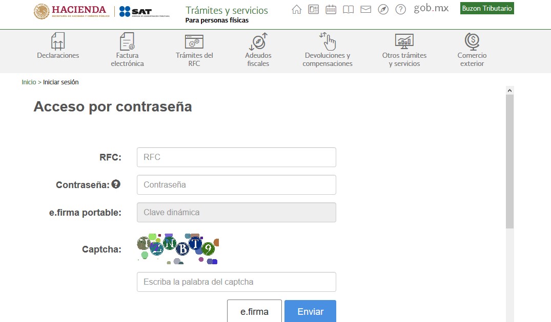buzón tributario