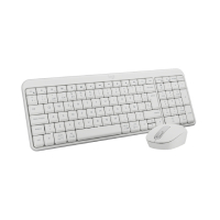 TECLADO Y MOUSE LOGITECH MK250 COMPACTO BLUETOOTH (ESPAÑOL) BLANCO