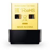 TARJETA DE RED | TP-LINK | ARCHER T2U NANO | USB | DUAL BAND AC600 | 5GHZ 433MBPS 2.4GHZ | 150MBPS