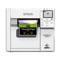 IMPRESORA DE ETIQUETAS EPSON COLORWORKS CW-C4000, USB, ETHERNET RED, CORTADOR AUTOMATICO